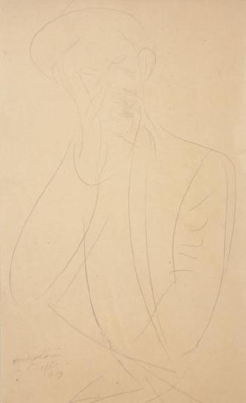 portrait d'Utrillo, 1919
